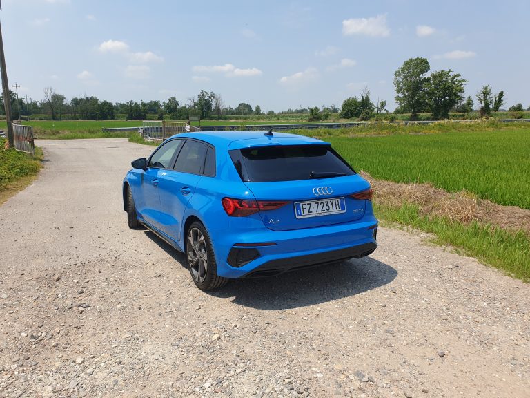 Nuova Audi A3 Sportback 2020: immagini ufficiali