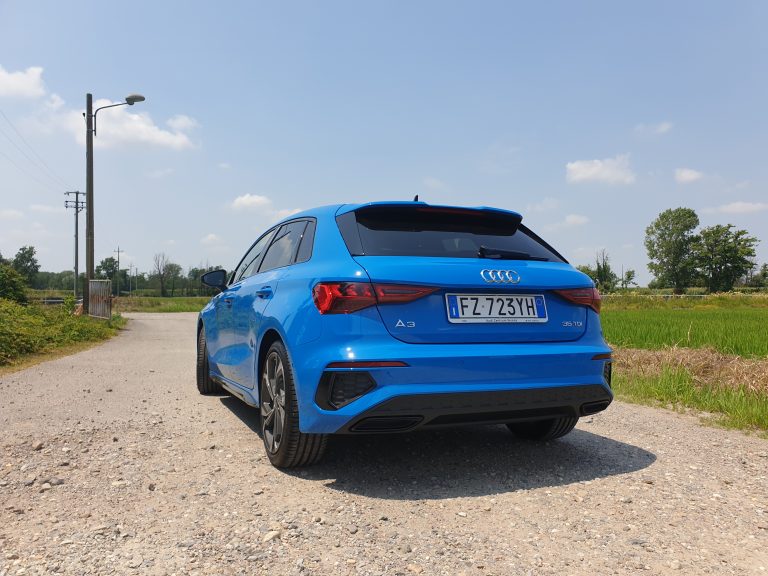 Nuova Audi A3 Sportback 2020: immagini ufficiali