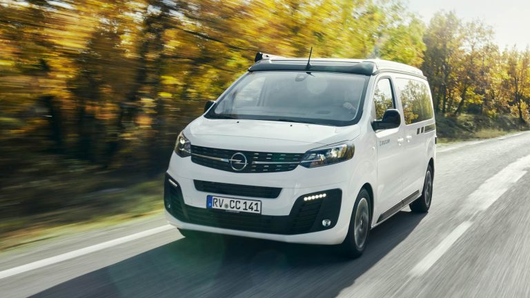Opel Zafira Life Camper: immagini ufficiali