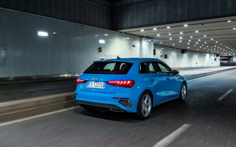 Nuova Audi A3 Sportback 2020: immagini ufficiali