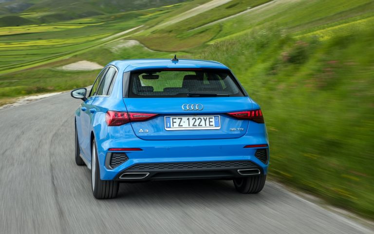 Nuova Audi A3 Sportback 2020: immagini ufficiali