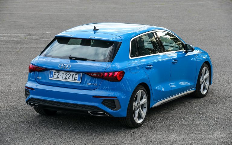 Nuova Audi A3 Sportback 2020: immagini ufficiali