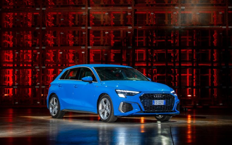 Nuova Audi A3 Sportback 2020: immagini ufficiali