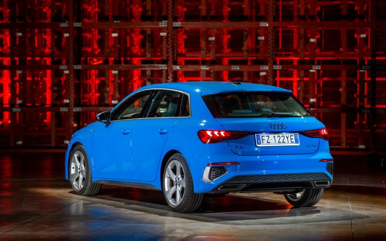 Nuova Audi A3 Sportback 2020: immagini ufficiali