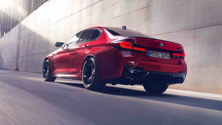 BMW M5 restyling 2020: immagini ufficiali