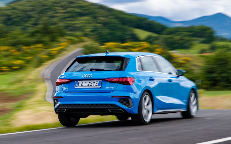 Nuova Audi A3 Sportback 2020: immagini ufficiali