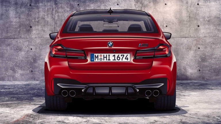 BMW M5 restyling 2020: immagini ufficiali