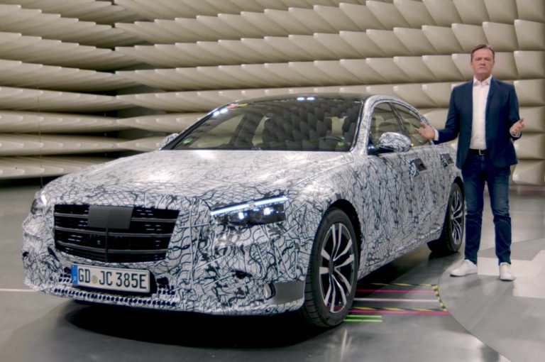 Mercedes Classe S 2021: immagini teaser