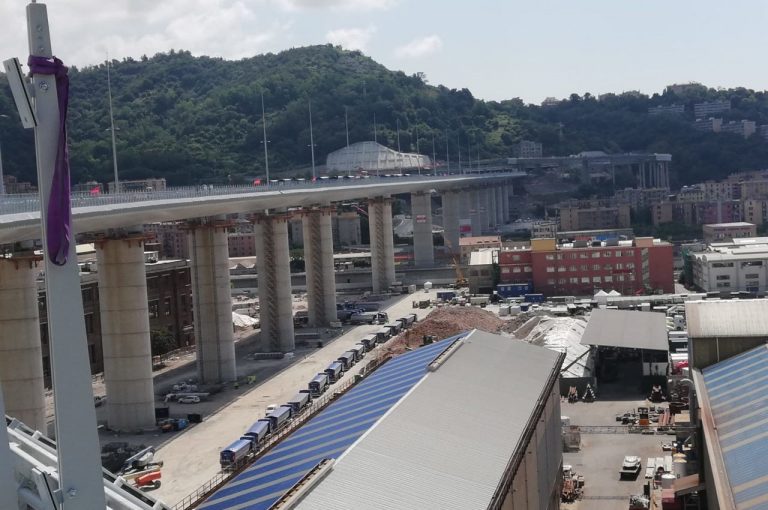 Ponte di Genova, collaudi statici luglio 2020: immagini ufficiali