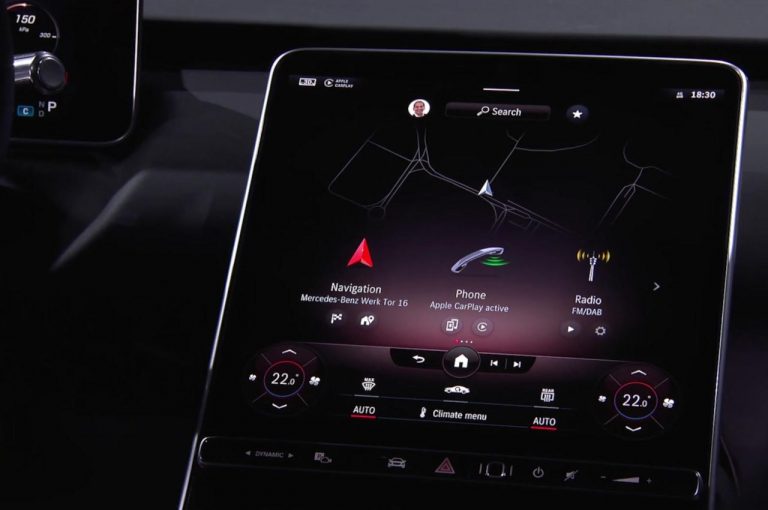 Mercedes Classe S 2021, nuovo sistema infotainment MBUX