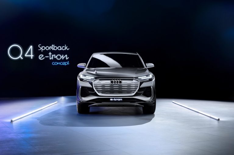 Audi Q4 Sportback e-tron Concept 2020: immagini ufficiali