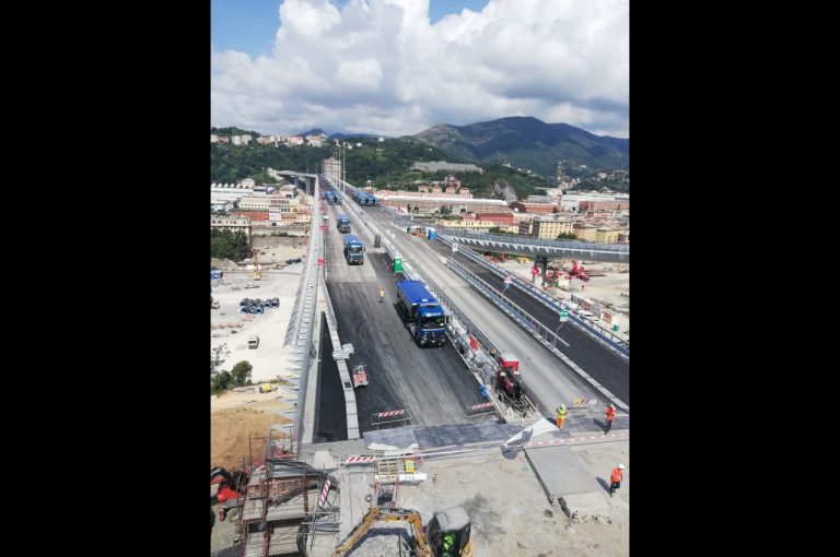 Ponte di Genova, collaudi statici luglio 2020: immagini ufficiali