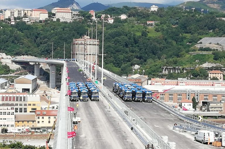 Ponte di Genova, collaudi statici luglio 2020: immagini ufficiali