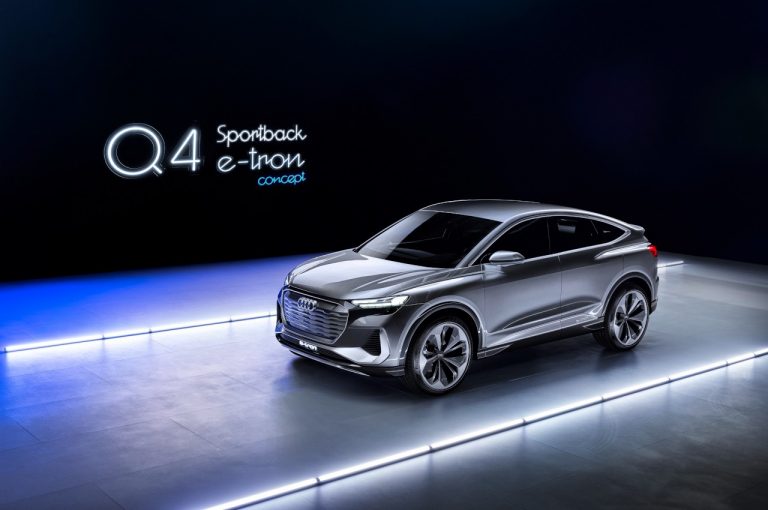 Audi Q4 Sportback e-tron Concept 2020: immagini ufficiali