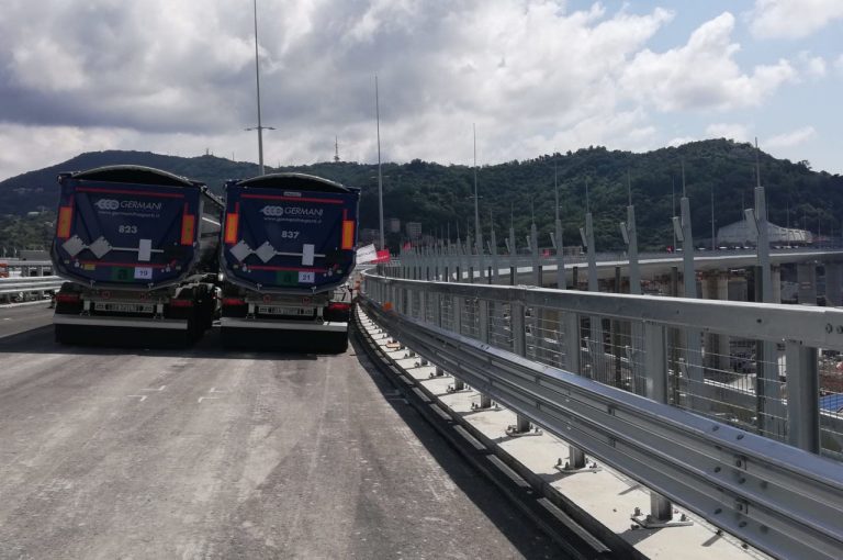 Ponte di Genova, collaudi statici luglio 2020: immagini ufficiali