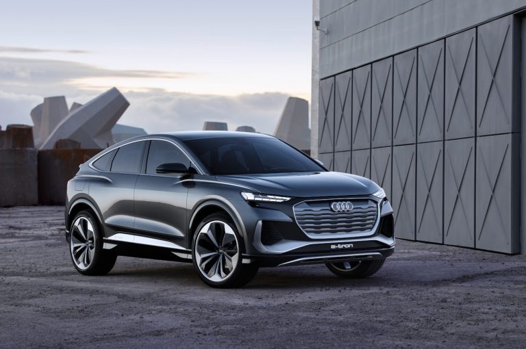 Audi Q4 Sportback e-tron Concept 2020: immagini ufficiali