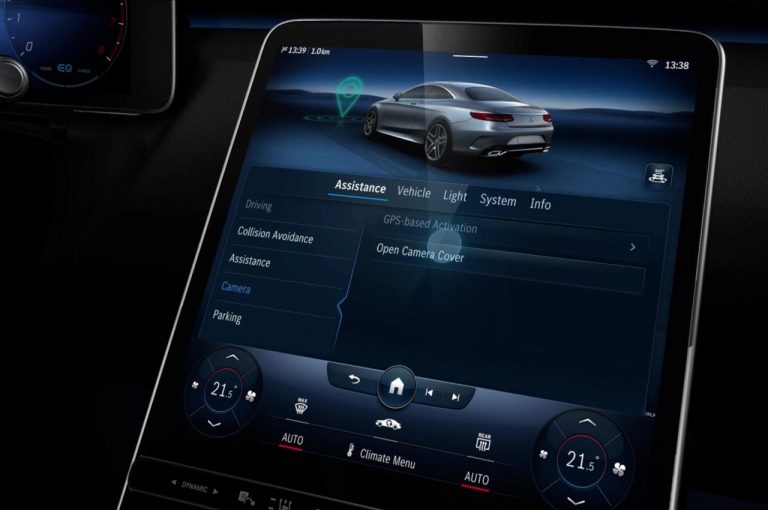 Mercedes Classe S 2021, nuovo sistema infotainment MBUX