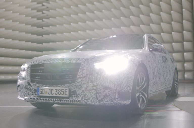 Mercedes Classe S 2021: immagini teaser