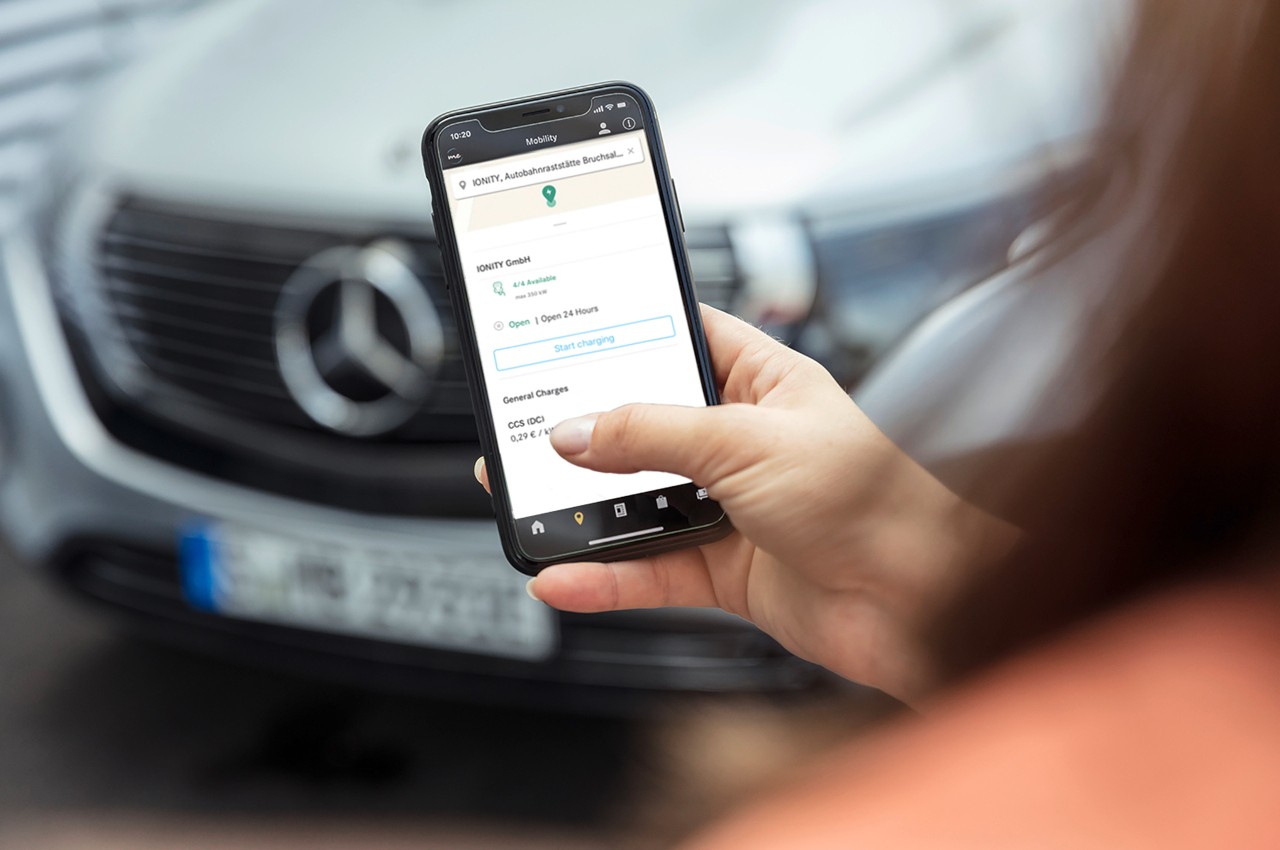 Mercedes EQC, soluzioni di ricarica: immagini ufficiali