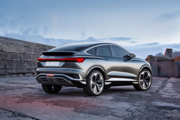 Audi Q4 Sportback e-tron Concept 2020: immagini ufficiali