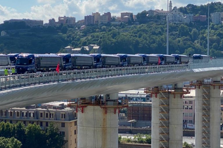 Ponte di Genova, collaudi statici luglio 2020: immagini ufficiali