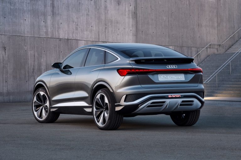 Audi Q4 Sportback e-tron Concept 2020: immagini ufficiali