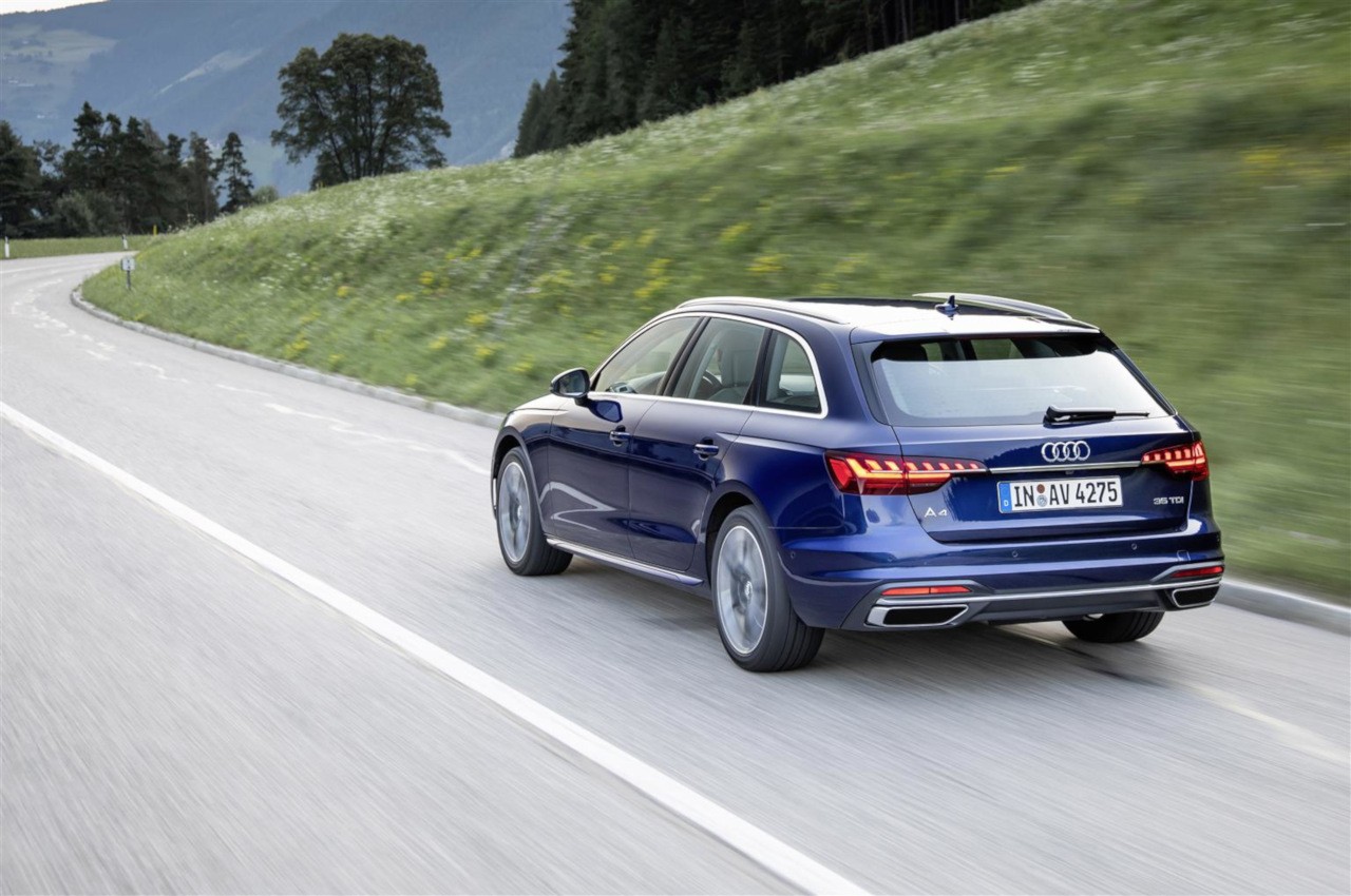 Audi A4, A4 Avant e A4 Allroad quattro 2020: nuove immagini ufficiali