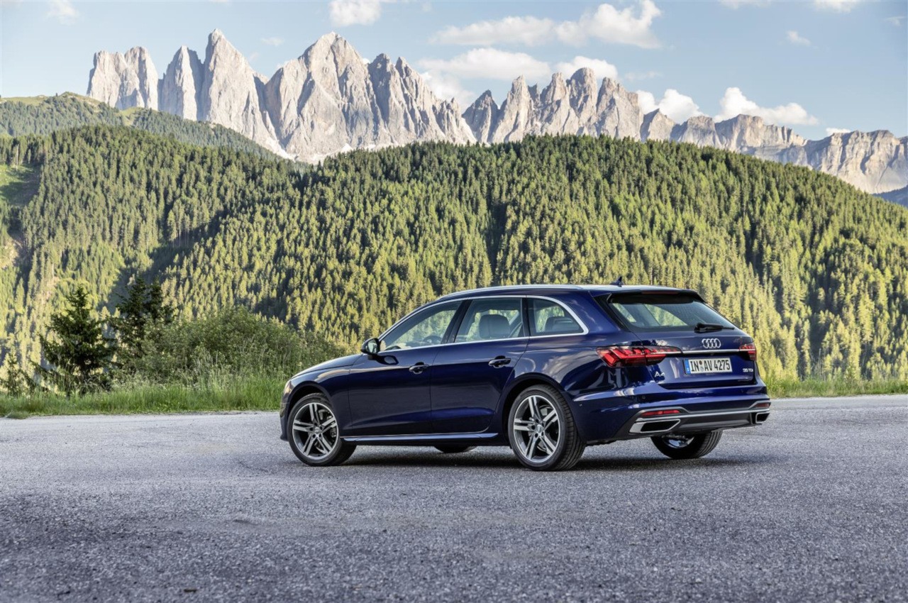 Audi A4, A4 Avant e A4 Allroad quattro 2020: nuove immagini ufficiali