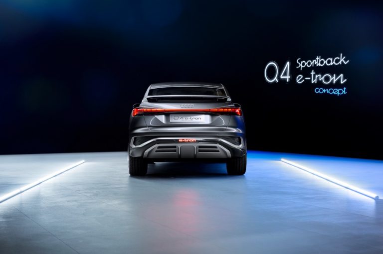 Audi Q4 Sportback e-tron Concept 2020: immagini ufficiali