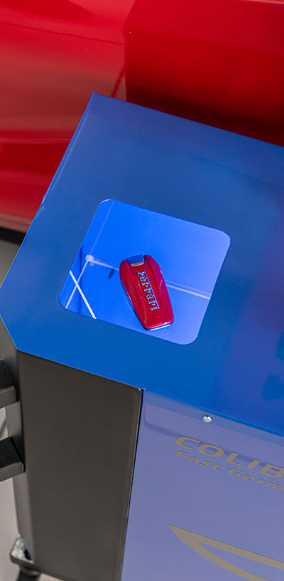 Colibrì UVC, sanificazione auto: immagini ufficiali