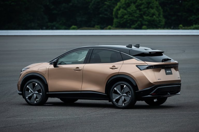 Nissan Ariya: immagini ufficiali