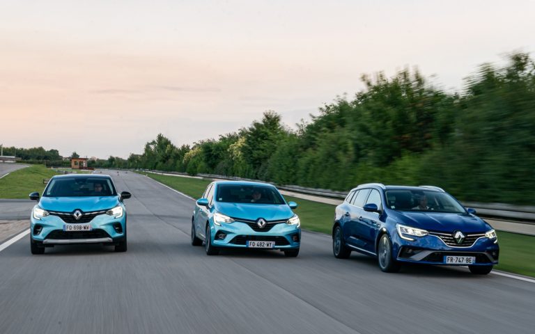 Renault Clio, Captur e Megane E-Tech: immagini ufficiali