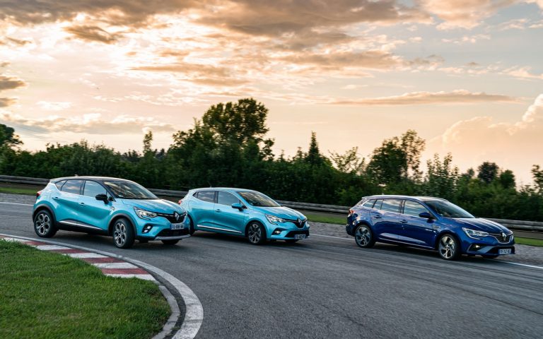 Renault Clio, Captur e Megane E-Tech: immagini ufficiali