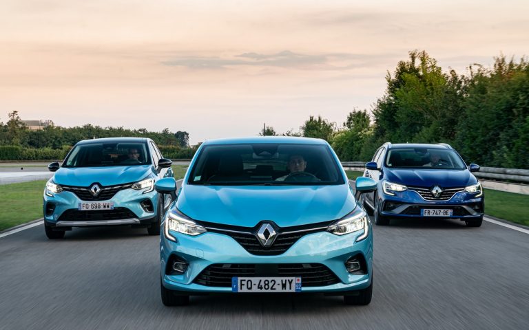 Renault Clio, Captur e Megane E-Tech: immagini ufficiali