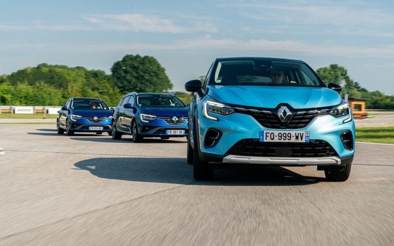 Renault Clio, Captur e Megane E-Tech: immagini ufficiali