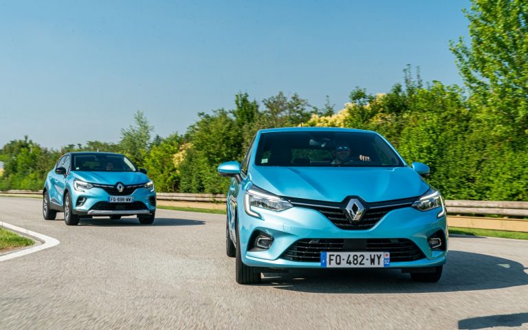 Renault Clio, Captur e Megane E-Tech: immagini ufficiali