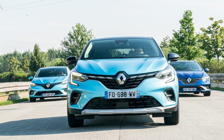 Renault Clio, Captur e Megane E-Tech: immagini ufficiali