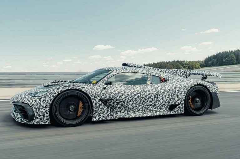 Mercedes-AMG Project One, il test a Immendingen