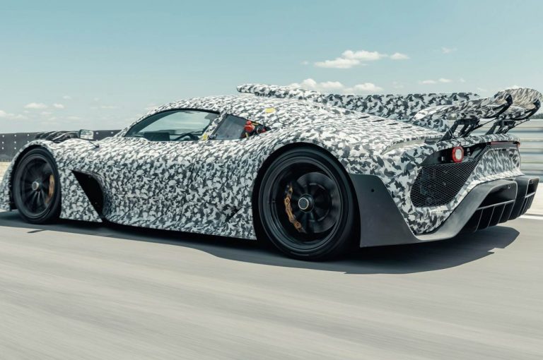 Mercedes-AMG Project One, il test a Immendingen