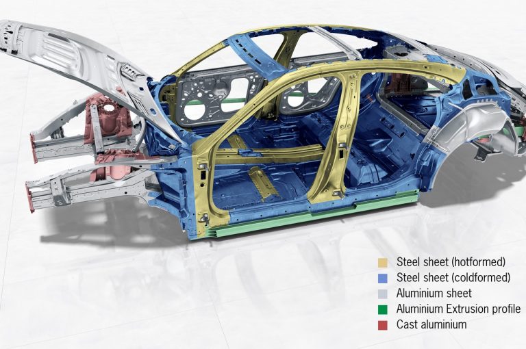 Porsche Taycan 2021: immagini ufficiali