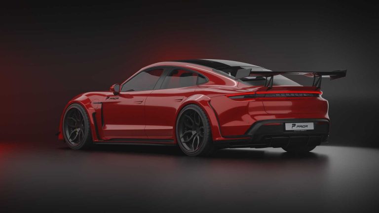 Porsche Taycan by Prior Design: immagini ufficiali