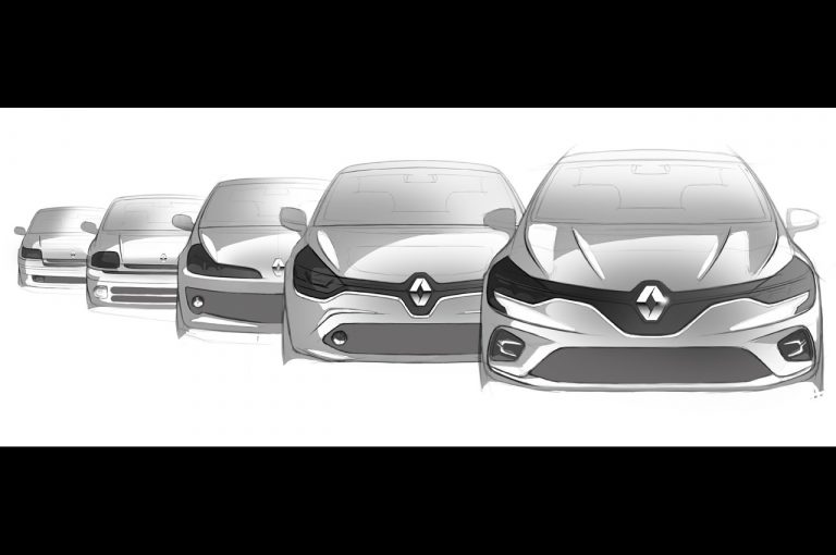 Renault Clio 1990-2020: cinque generazioni nelle immagini