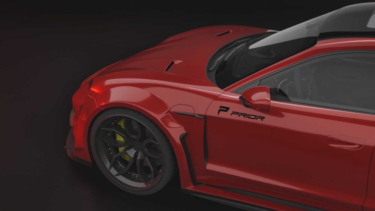 Porsche Taycan by Prior Design: immagini ufficiali