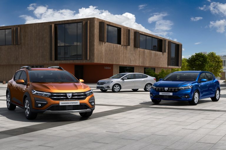 Dacia Sandero, Sandero Stepway e Logan 2021: prime immagini ufficiali