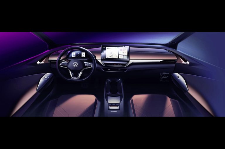 Volkswagen ID.4, gli interni: prime immagini ufficiali