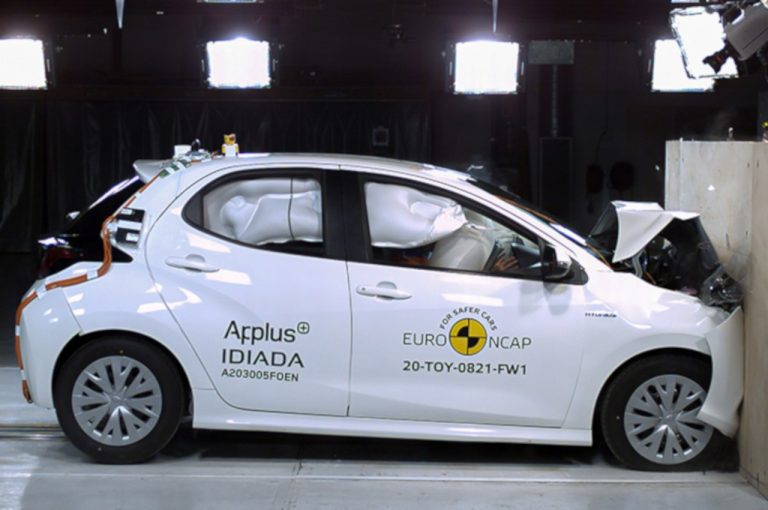Toyota Yaris, crash test EuroNcap 2020