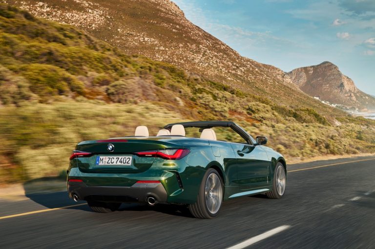 Bmw Serie 4 Cabriolet 2021: immagini ufficiali