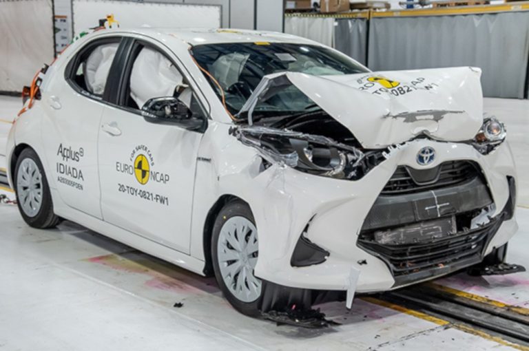 Toyota Yaris, crash test EuroNcap 2020