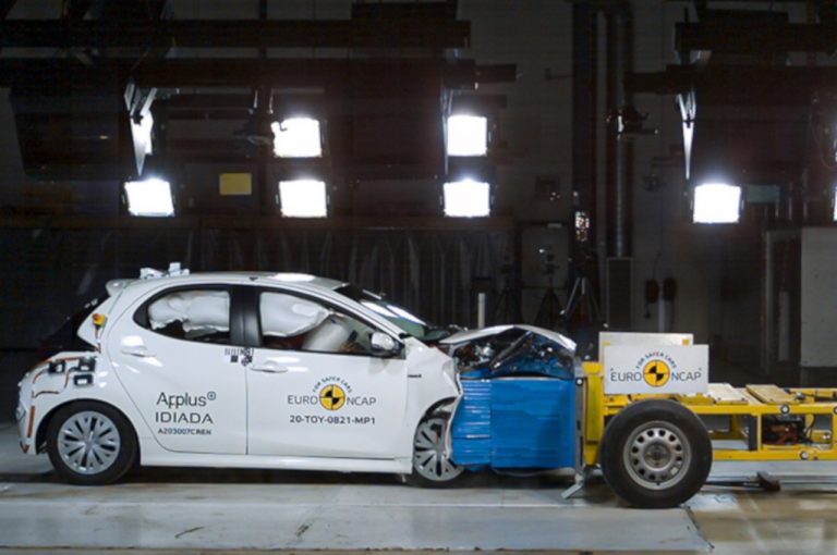 Toyota Yaris, crash test EuroNcap 2020