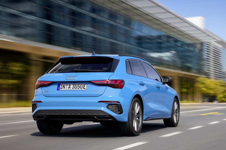 Audi A3 Sportback TFSI e 2021: immagini ufficiali